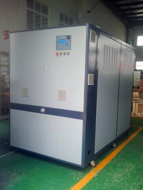 大型油加熱器，350度高溫模溫機，油電加熱設備